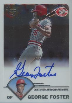 2003 Topps Retired Signature Edition - Autographs #TA-GF George Foster Front