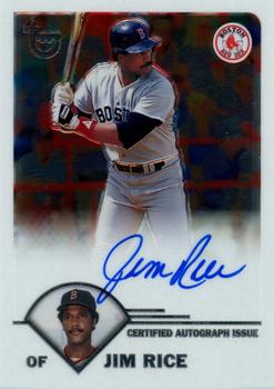 2003 Topps Retired Signature Edition - Autographs #TA-JR Jim Rice Front