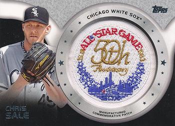 2014 Topps - Commemorative Patches #CP-28 Chris Sale Front