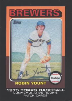 2014 Topps - Commemorative Rookie Patches #RCP-10 Robin Yount Front