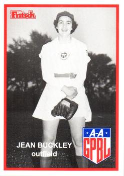 1995 Fritsch AAGPBL Series 1 #34 Jean Buckley Front