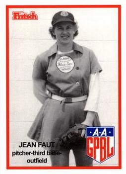 1995 Fritsch AAGPBL Series 1 #60 Jean Faut Front