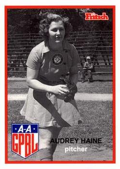 1995 Fritsch AAGPBL Series 1 #75 Audrey Haine Front