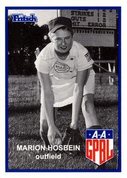 1995 Fritsch AAGPBL Series 1 #86 Marion Hosbein Front
