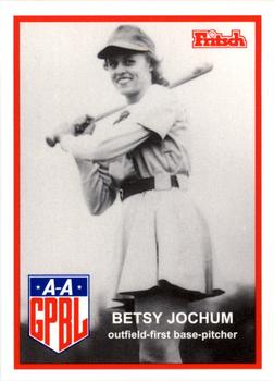 1995 Fritsch AAGPBL Series 1 #94 Betsy Jochum Front