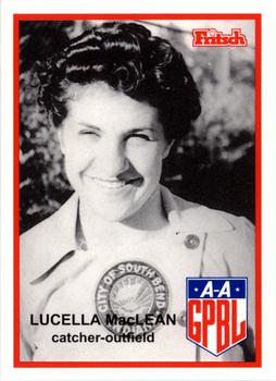 1995 Fritsch AAGPBL Series 1 #116 Lucella MacLean Front