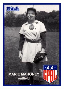 1995 Fritsch AAGPBL Series 1 #119 Marie Mahoney Front