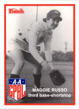1995 Fritsch AAGPBL Series 1 #171 Maggie Russo Front