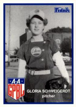 1995 Fritsch AAGPBL Series 1 #179 Gloria Schweigerdt Front