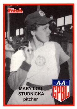1995 Fritsch AAGPBL Series 1 #193 Mary Lou Studnicka Front