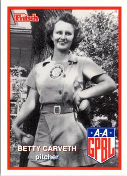 1996 Fritsch AAGPBL Series 2 #247 Betty Carveth Front