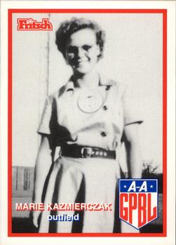 1996 Fritsch AAGPBL Series 2 #278 Marie Kazmierczak Front
