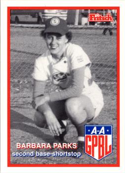 1996 Fritsch AAGPBL Series 2 #304 Barbara Parks Front