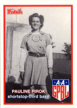 1996 Fritsch AAGPBL Series 2 #307 Pauline Pirok Front