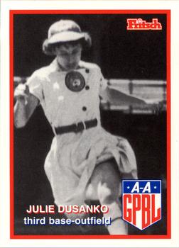1996 Fritsch AAGPBL Series 2 #337 Julie Dusanko Front