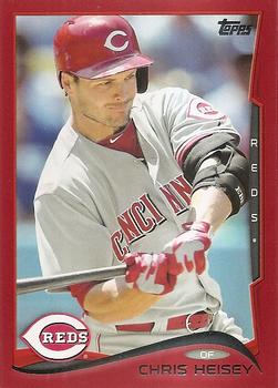 2014 Topps - Red #23 Chris Heisey Front