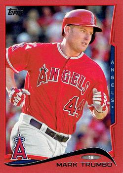 2014 Topps - Red #43 Mark Trumbo Front