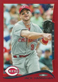 2014 Topps - Red #80 Jack Hannahan Front