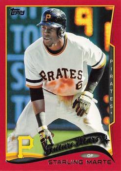 2014 Topps - Red #91 Starling Marte Front