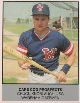 1988 Ballpark Cape Cod League Prospects #15 Chuck Knoblauch Front