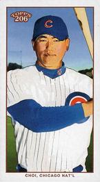 2002 Topps 206 - Sweet Caporal Black #402 Hee Seop Choi Front
