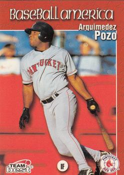 1999 Team Best Baseball America #83 Arquimedez Pozo Front