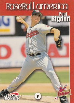1999 Team Best Baseball America #84 Paul Rigdon Front