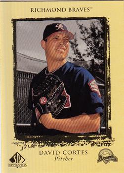 1999 SP Top Prospects #31 David Cortes Front