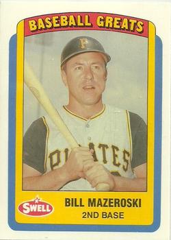 1990 Swell Baseball Greats #93 Bill Mazeroski Front