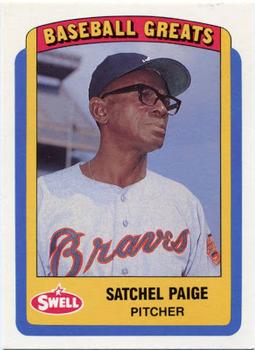 1990 Swell Baseball Greats #115 Satchel Paige Front