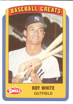 1990 Swell Baseball Greats #42 Roy White Front