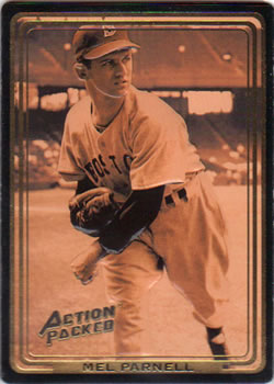1993 Action Packed All-Star Gallery Series I #21 Mel Parnell Front