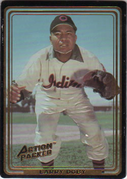 1993 Action Packed All-Star Gallery Series I #27 Larry Doby Front