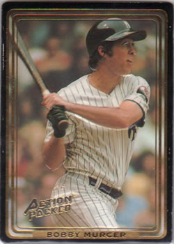 1993 Action Packed All-Star Gallery Series I #32 Bobby Murcer Front