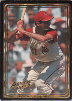 1993 Action Packed All-Star Gallery Series I #65 Rocky Colavito Front