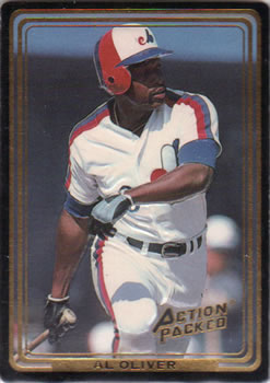 1993 Action Packed All-Star Gallery Series I #68 Al Oliver Front