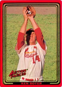 1993 Action Packed All-Star Gallery Series II #145 Ken Boyer Front