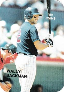 1989 Minnesota Twins (unlicensed) #6 Wally Backman Front