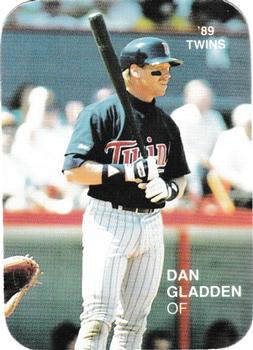1989 Minnesota Twins (unlicensed) #8 Dan Gladden Front