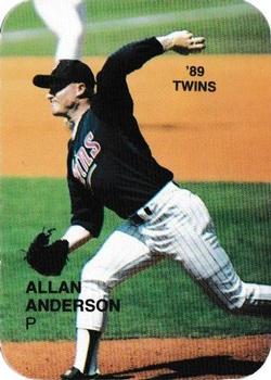 1989 Minnesota Twins (unlicensed) #11 Allan Anderson Front