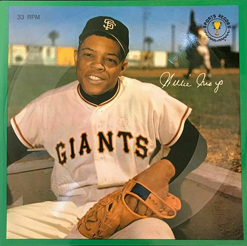 1962 Auravision Records #NNO Willie Mays Front