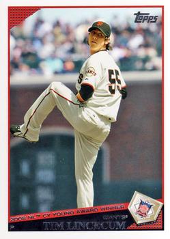 2009 Topps #78 Tim Lincecum Front