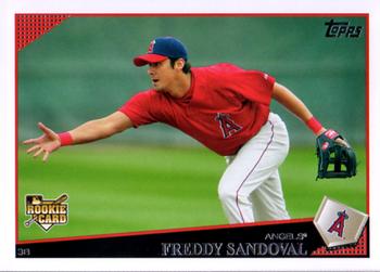 2009 Topps #227 Freddy Sandoval Front