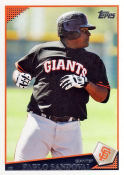 2009 Topps #426 Pablo Sandoval Front