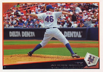 2009 Topps #621 Oliver Perez Front