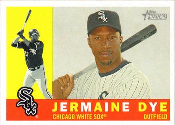 2009 Topps Heritage #428 Jermaine Dye Front
