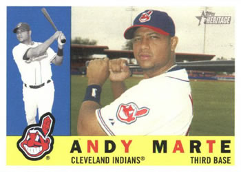 2009 Topps Heritage #243 Andy Marte Front