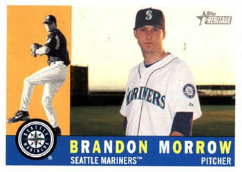 2009 Topps Heritage #313 Brandon Morrow Front