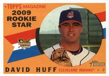 2009 Topps Heritage #557 David Huff Front