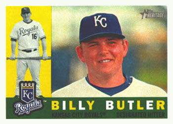 2009 Topps Heritage #436 Billy Butler Front